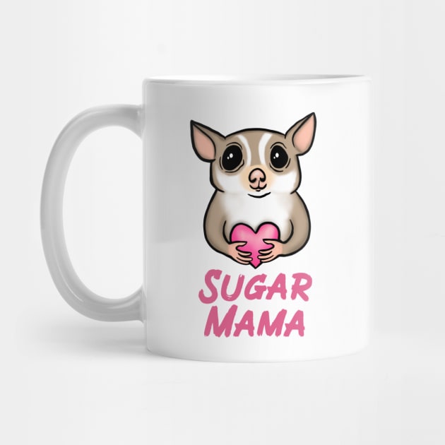 Sugar Mama, Pink, for Sugar Glider Lovers by Mochi Merch